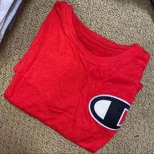 Red Champion T shirt